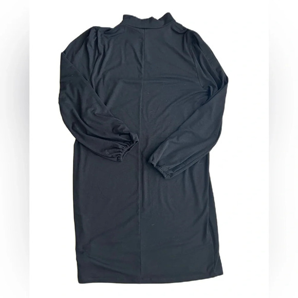 NWT Torrid Dress Women's Black Mini Jersey Blouson Sleeve Bodycon‎ Size 2 - Picture 4 of 13